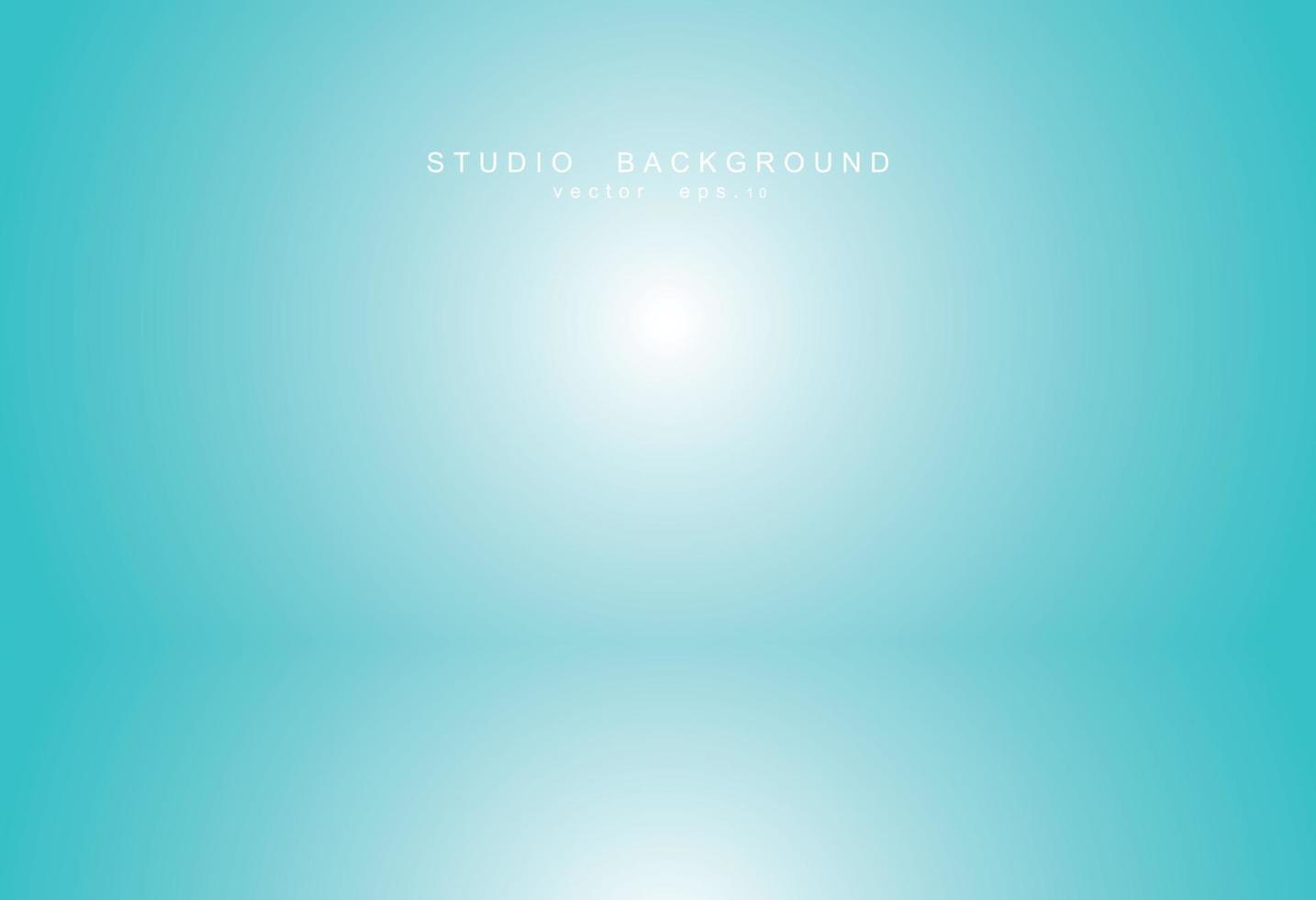 Empty blue studio room Backdrop. Light interior with copyspace for your creative project . Vector illustration EPS 10