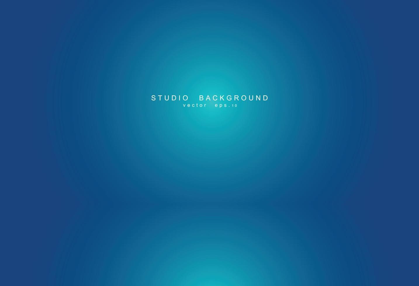 Empty blue studio room Backdrop. Light interior with copyspace for your creative project . Vector illustration EPS 10