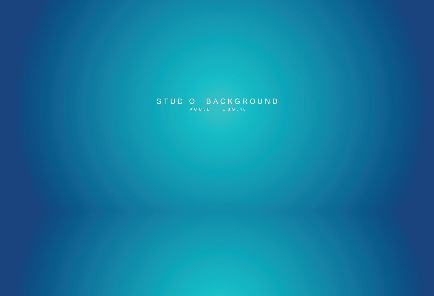 Empty blue studio room Backdrop. Light interior with copyspace for your creative project . Vector illustration EPS 10