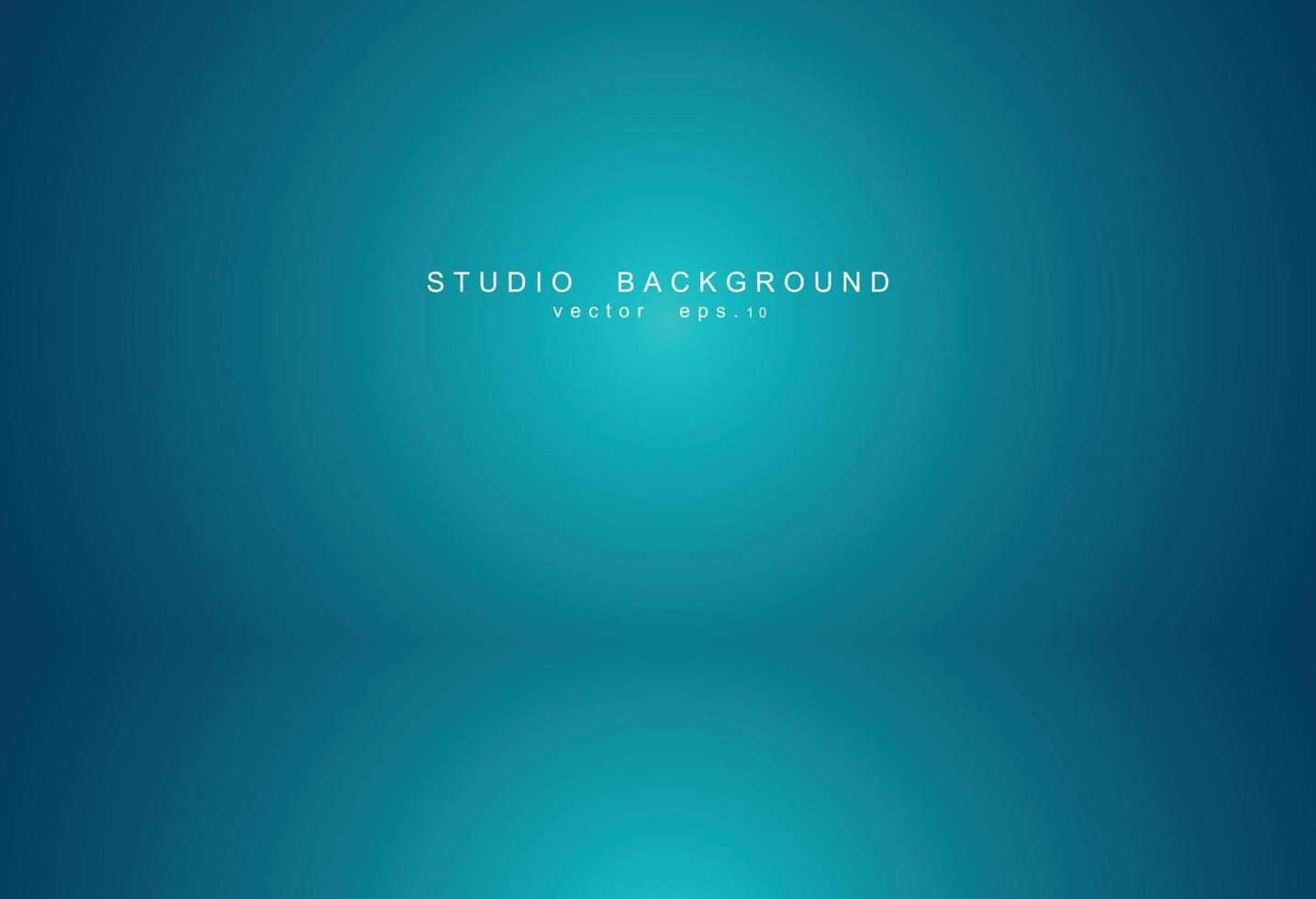 Empty blue studio room Backdrop. Light interior with copyspace for your creative project . Vector illustration EPS 10