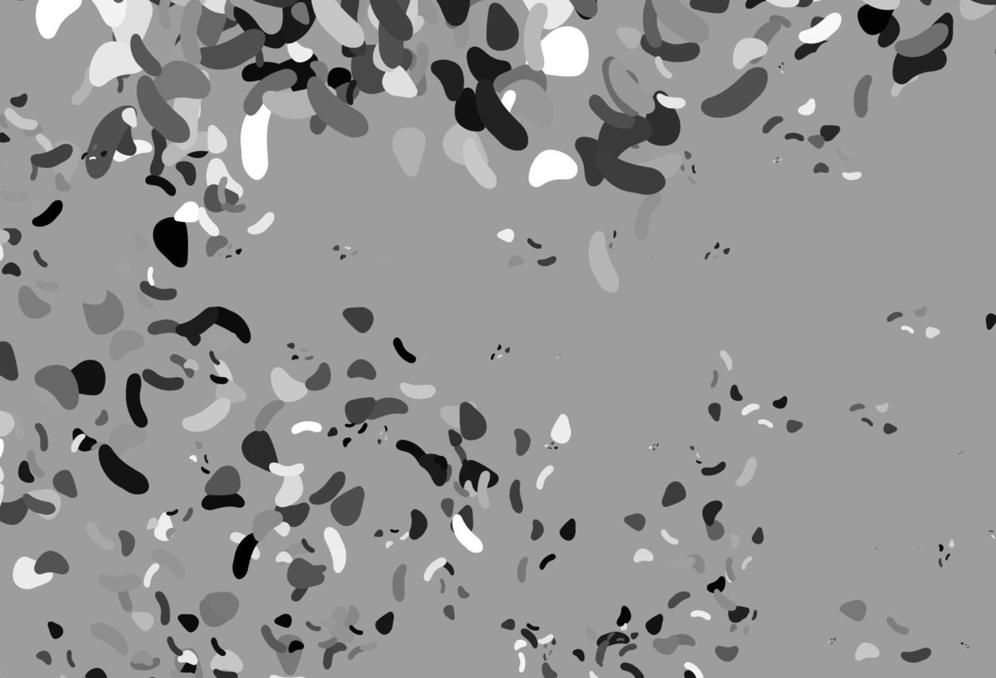 Light Silver, Gray vector backdrop with abstract shapes.