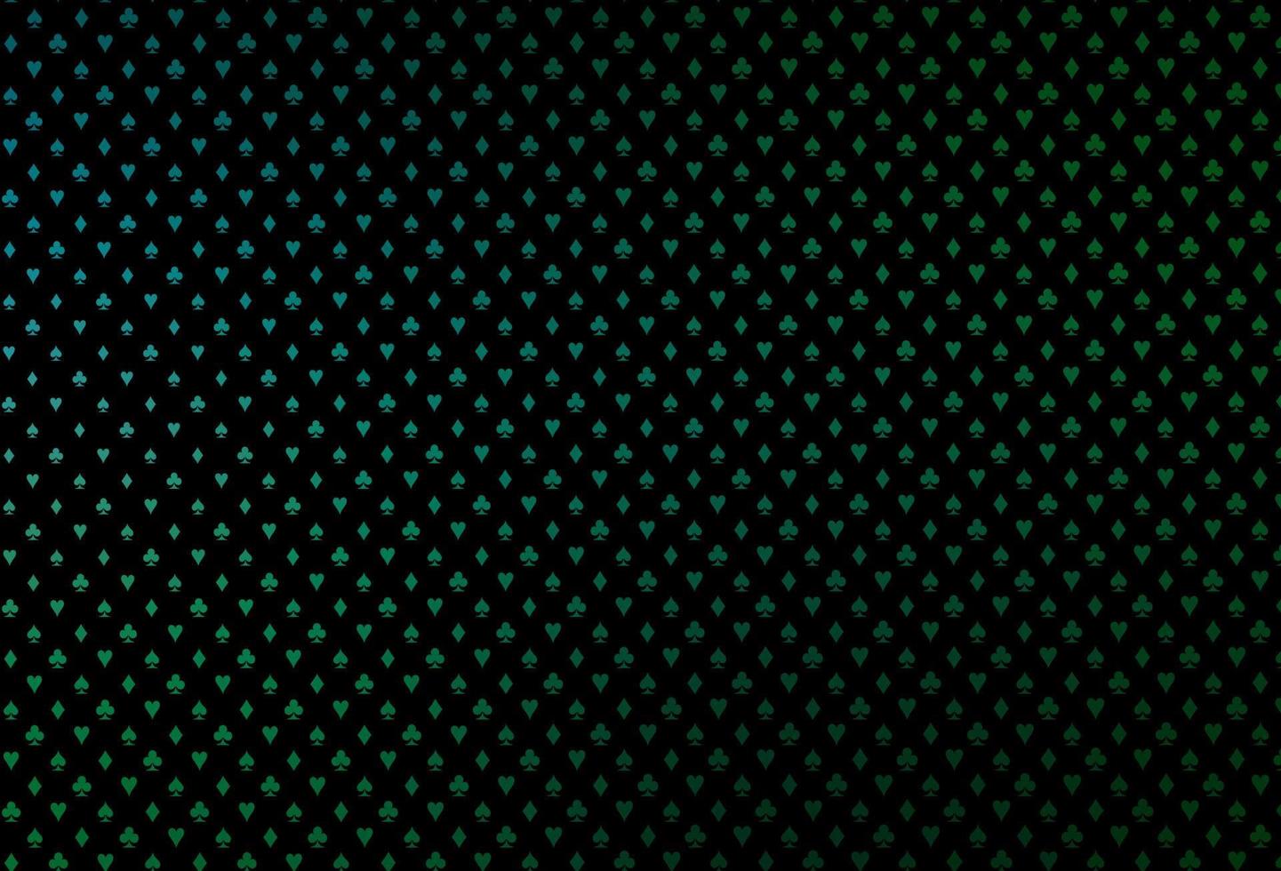 diseño de vector azul oscuro, verde con elementos de tarjetas.