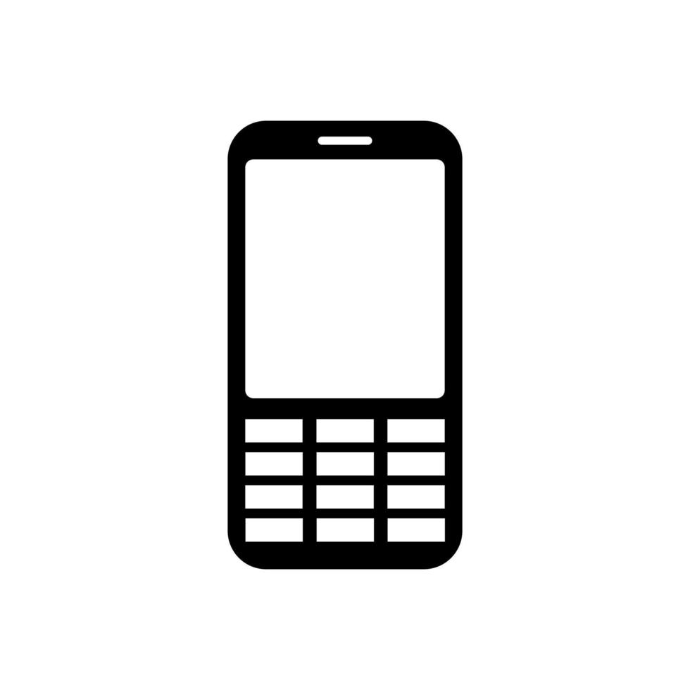 Phone icon Telephone icon symbol for app and messenger vector