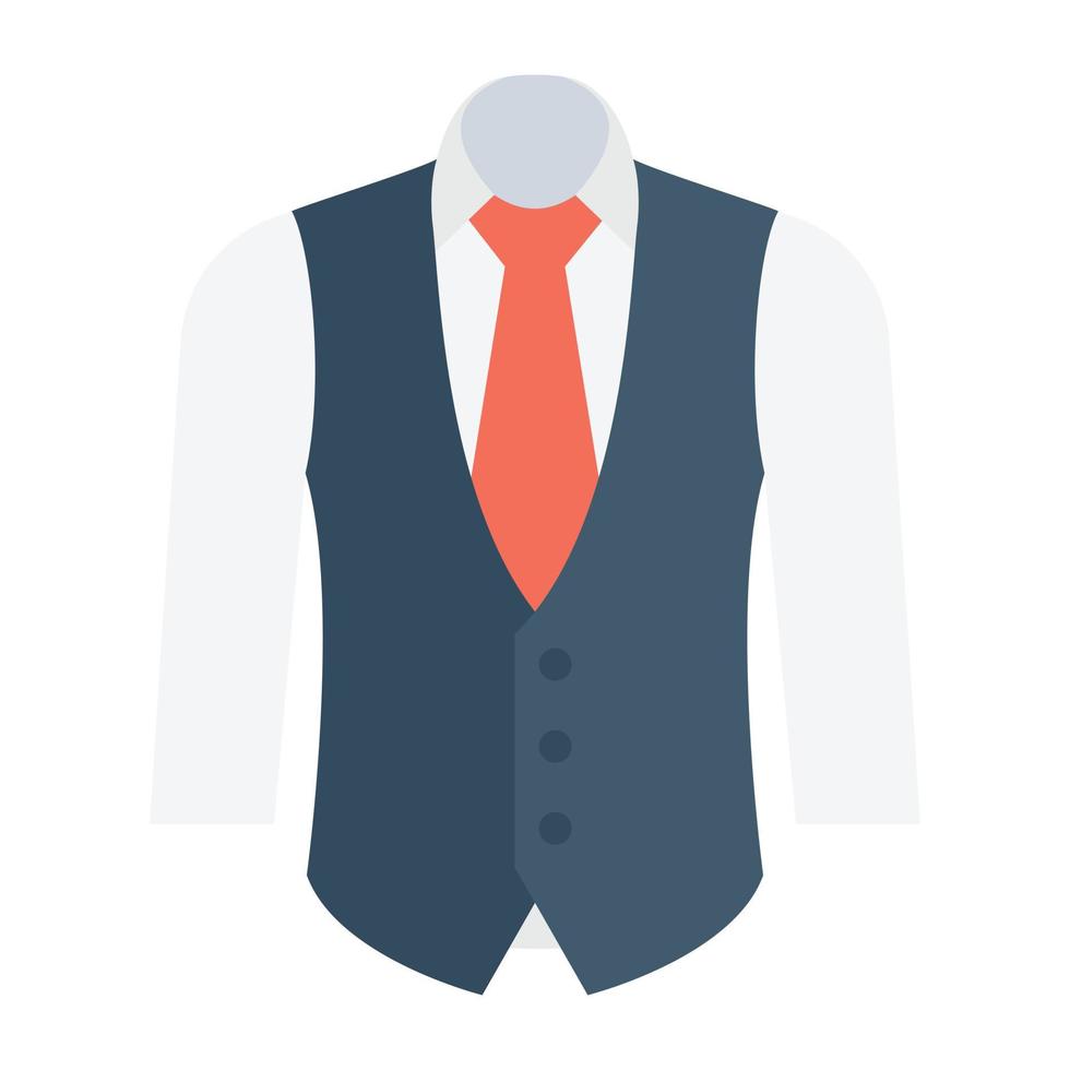 Trendy Waistcoat Concepts vector