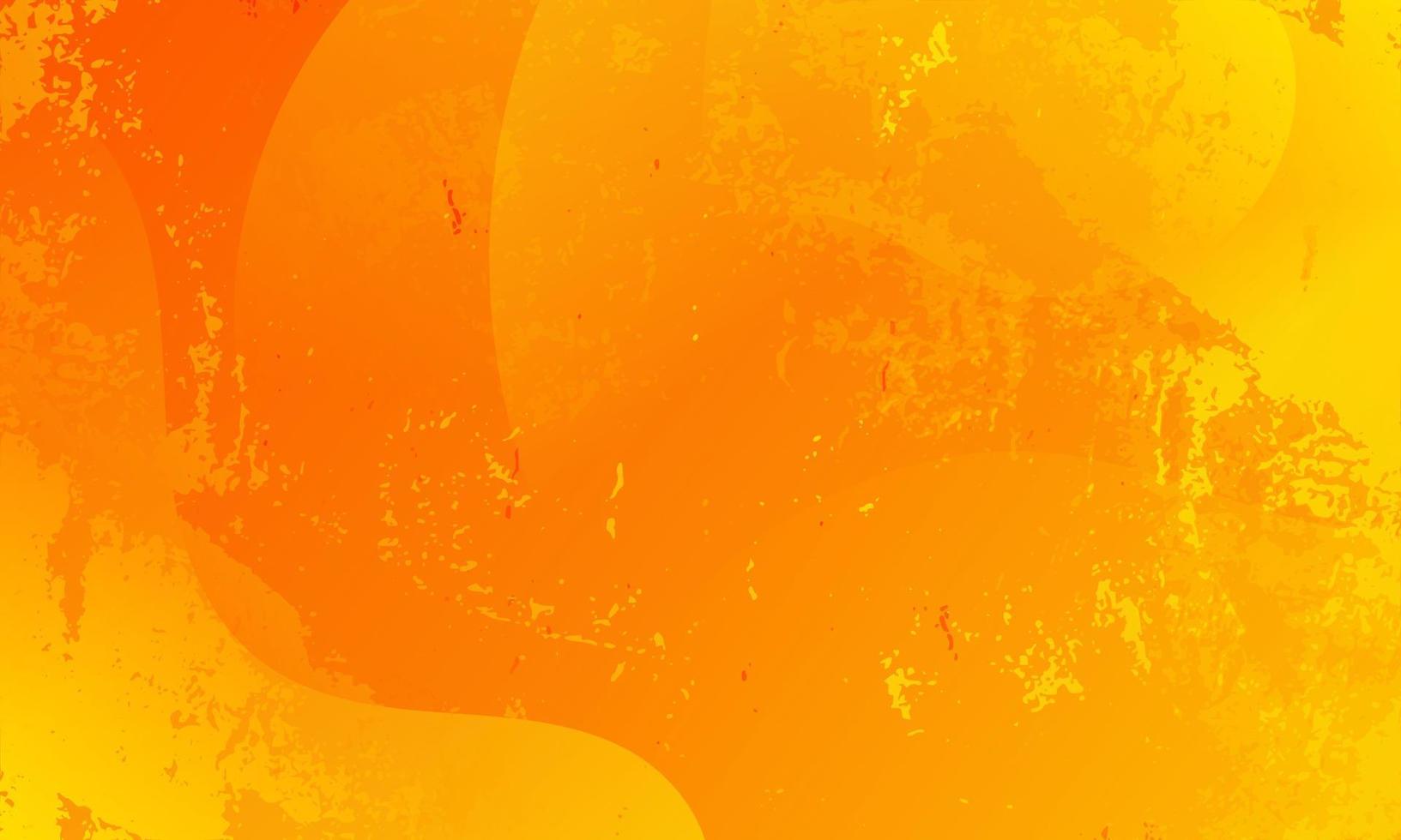 Abstract Orange Fluid Grunge Texture Background vector