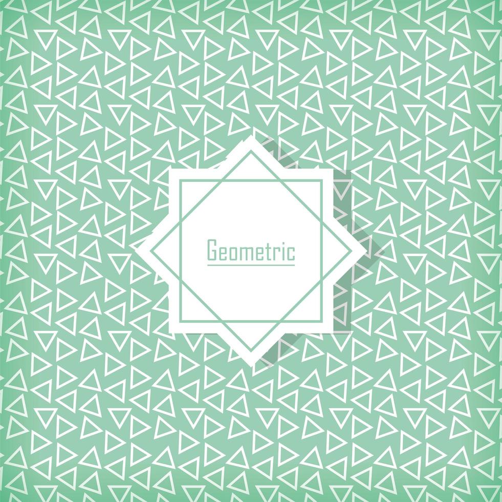 background geometric decoration flat design vector