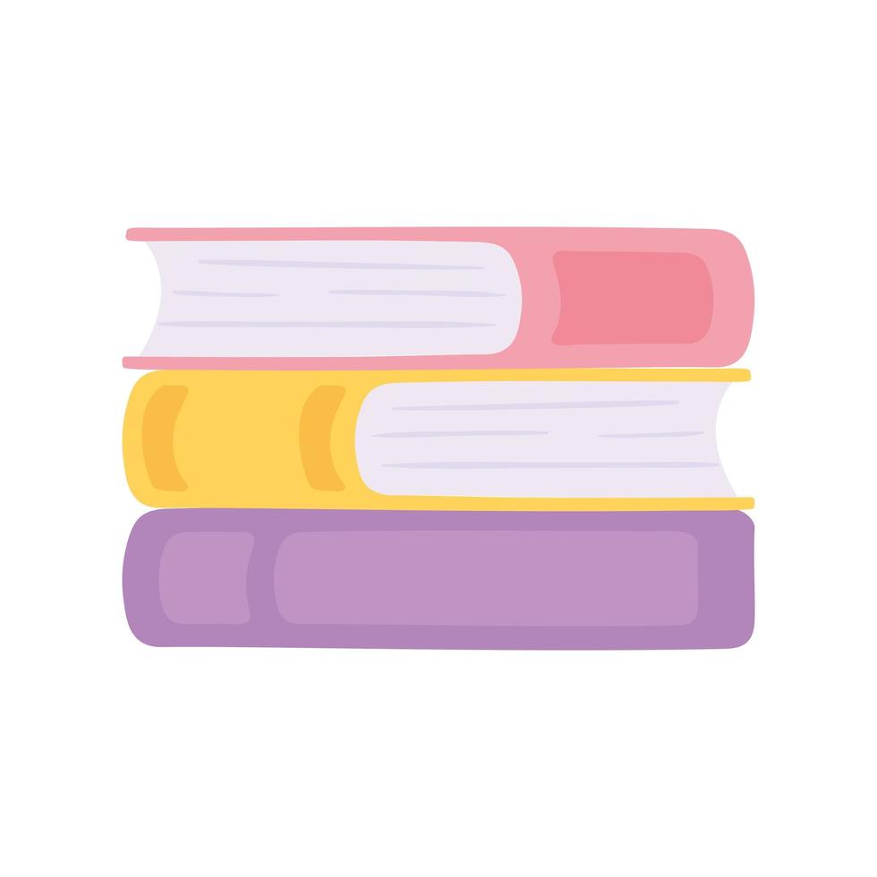 stack of books vector