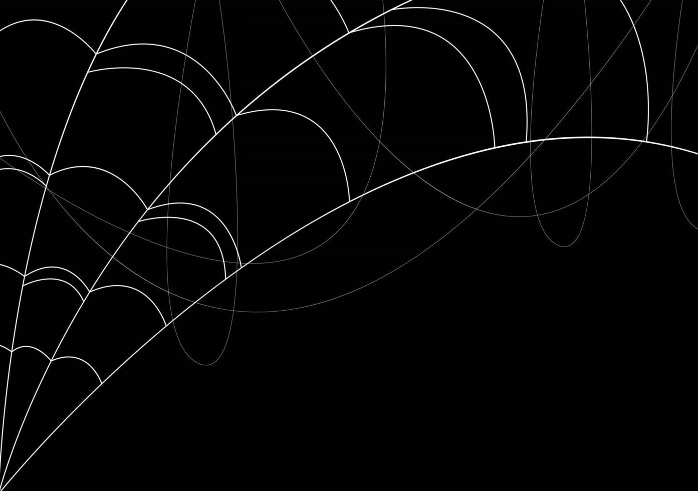 Halloween Night Party Background Landing Page Illustration vector