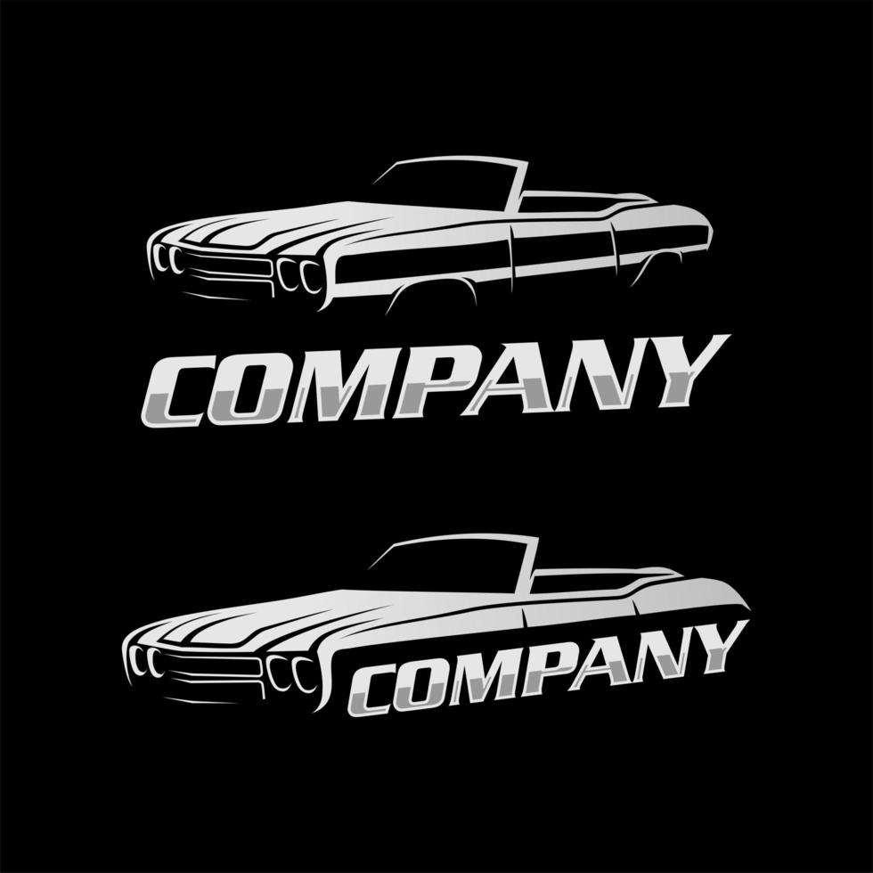 logotipo de coche automotriz vector