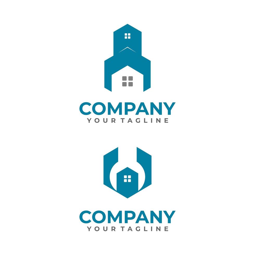 repair house logo vector