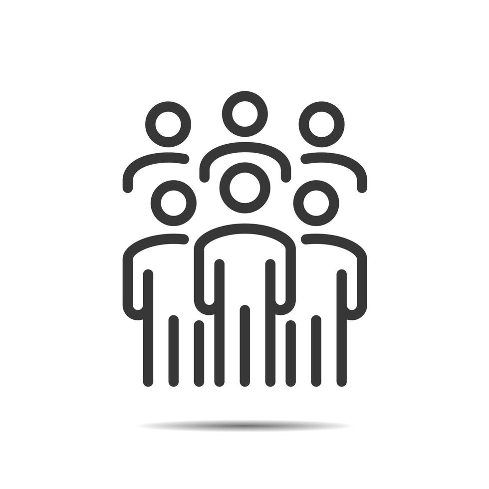 People Icons , Person work group Team Vector