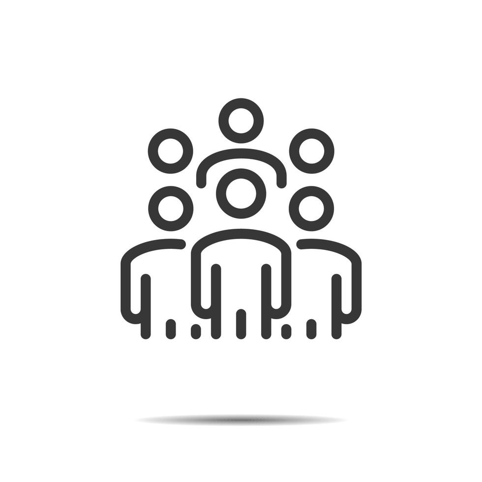 People Icons , Person work group Team Vector