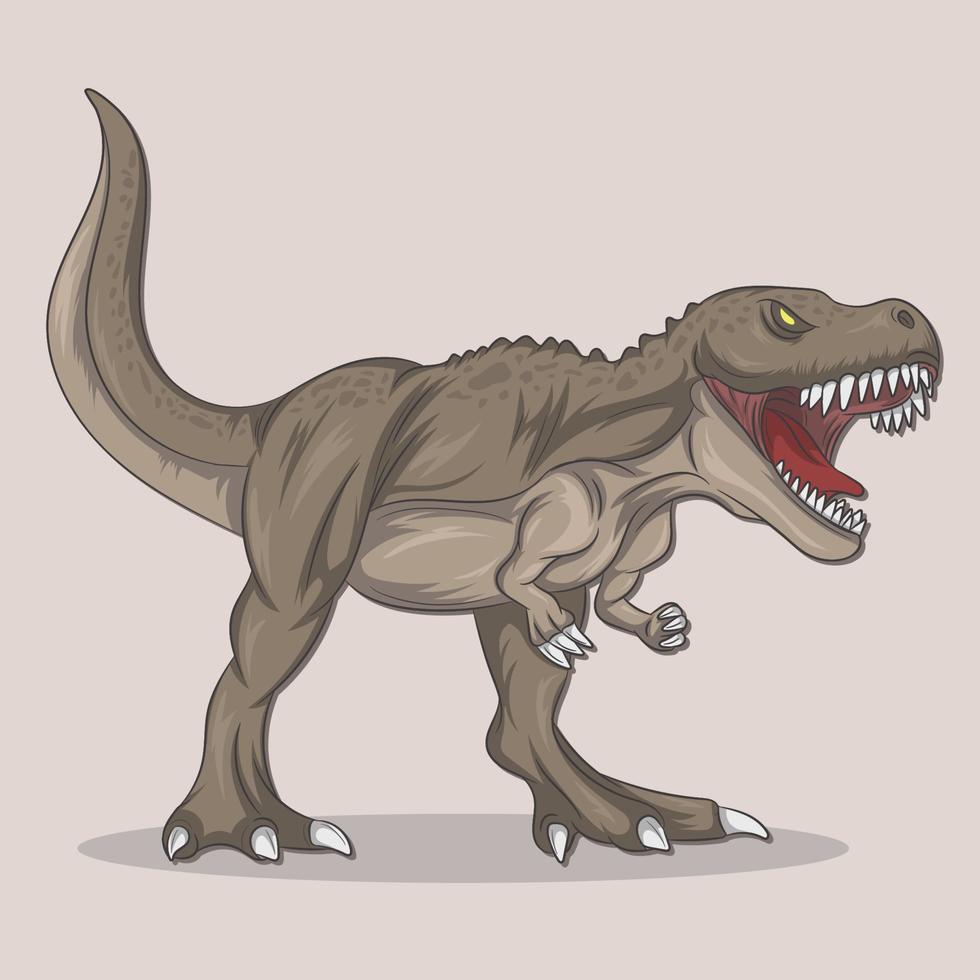 Ilustración de vector de dinosaurio