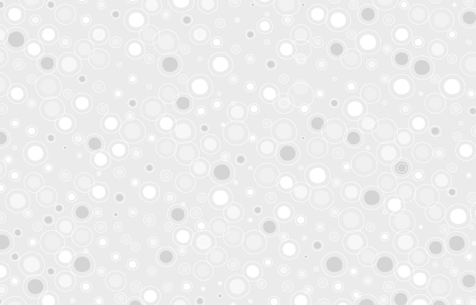 Abstract dots doodle pattern design of artwork decorative template. Overlapping white simple background. Illustration vector