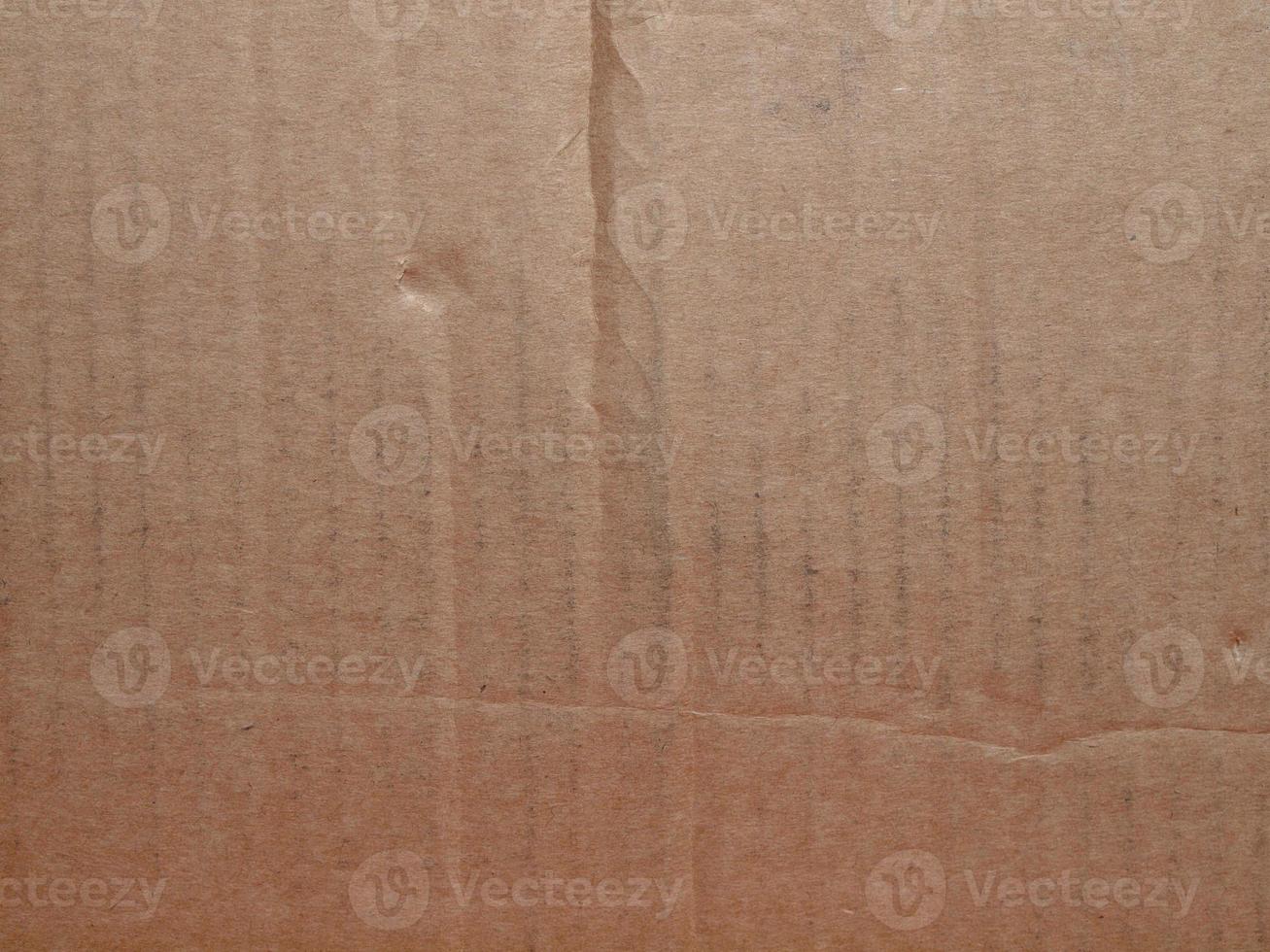 grunge brown corrugated cardboard texture background photo