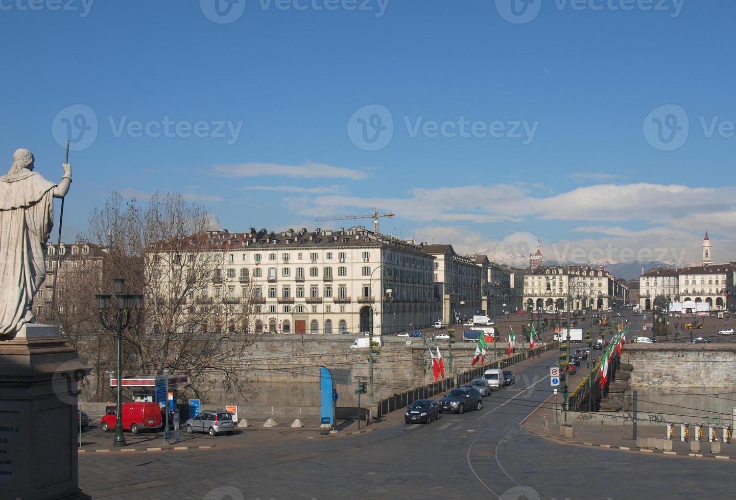 piazza vittorio, turín foto