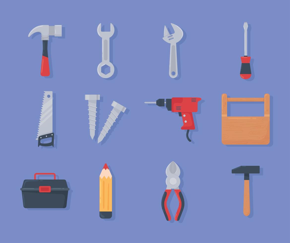 set different tools vector