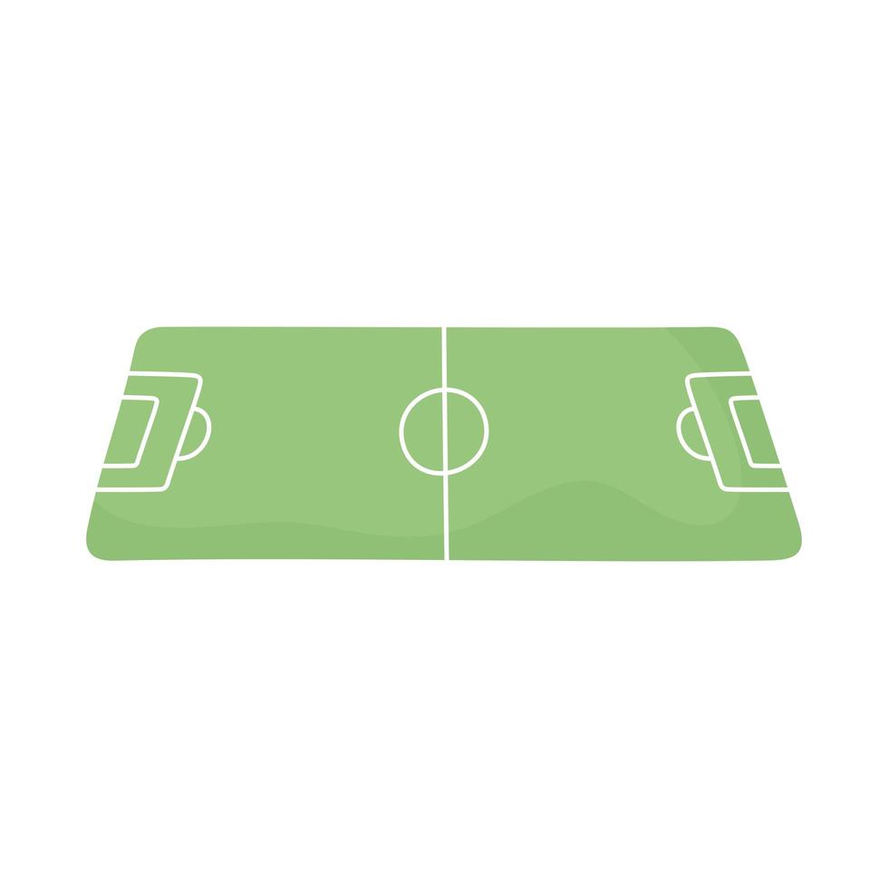 soccer field sport vector