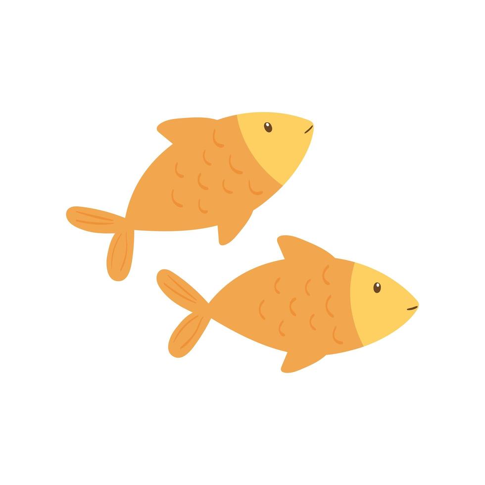 fishes sea animals vector