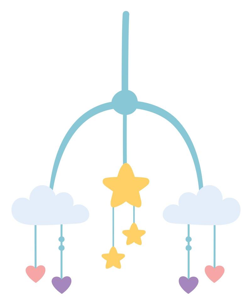 baby crib mobile 5252234 Vector Art at Vecteezy