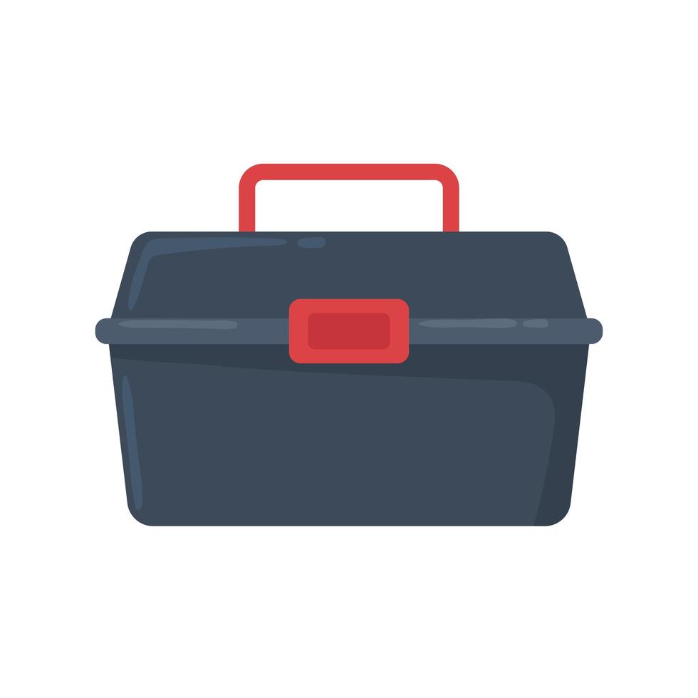 plastic toolbox tool vector