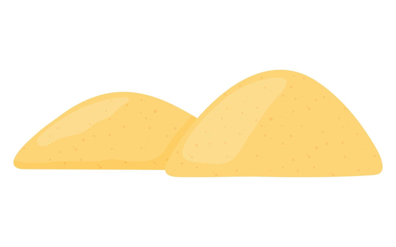 sands pile icon vector