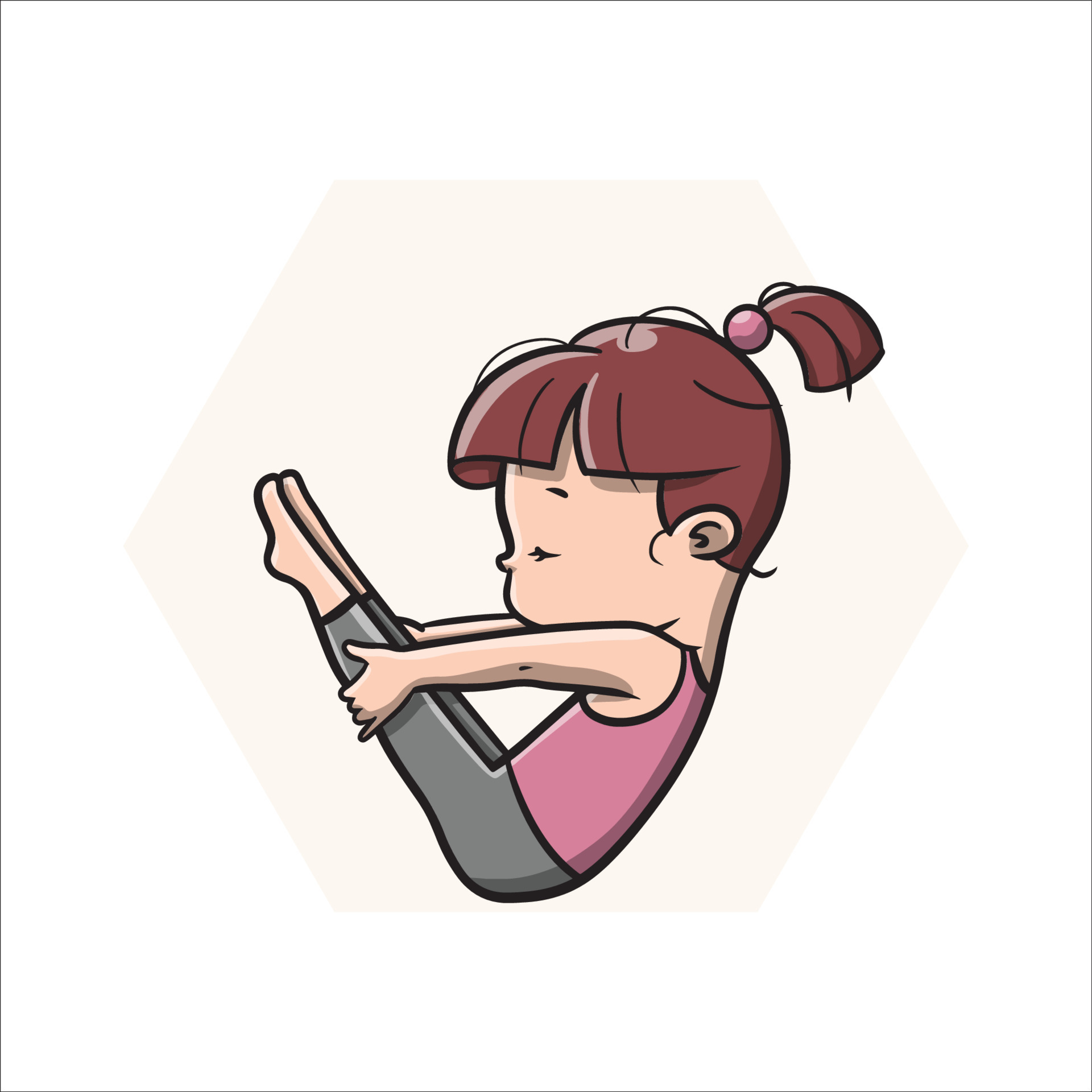 Cute Yoga Girl Cartoon 5252504 Vector Art at Vecteezy Cute Yoga Girl Cartoon 5252504 Vector Art at Vecteezy