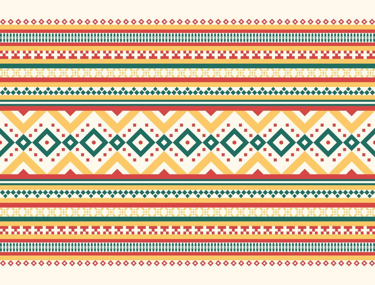 Geometric ethnic oriental pattern background. Design for texture, wrapping, clothing, batik, fabric, wallpaper and background. Pattern embroidery design. vector