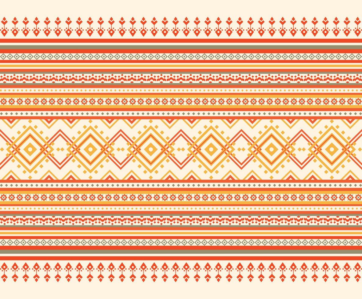 Geometric ethnic oriental pattern background. Design for texture, wrapping, clothing, batik, fabric, wallpaper and background. Pattern embroidery design. vector