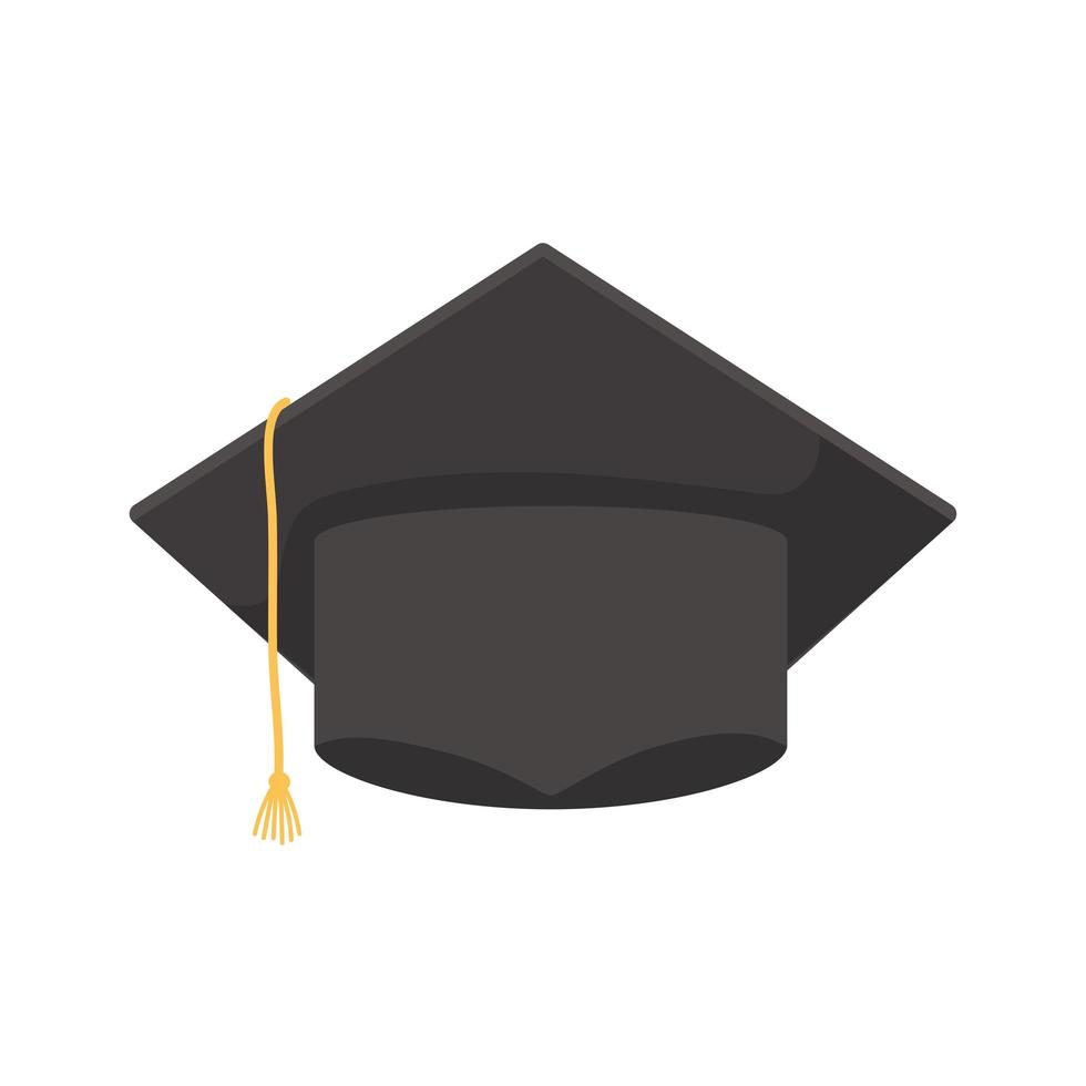 graduation cap icon vector