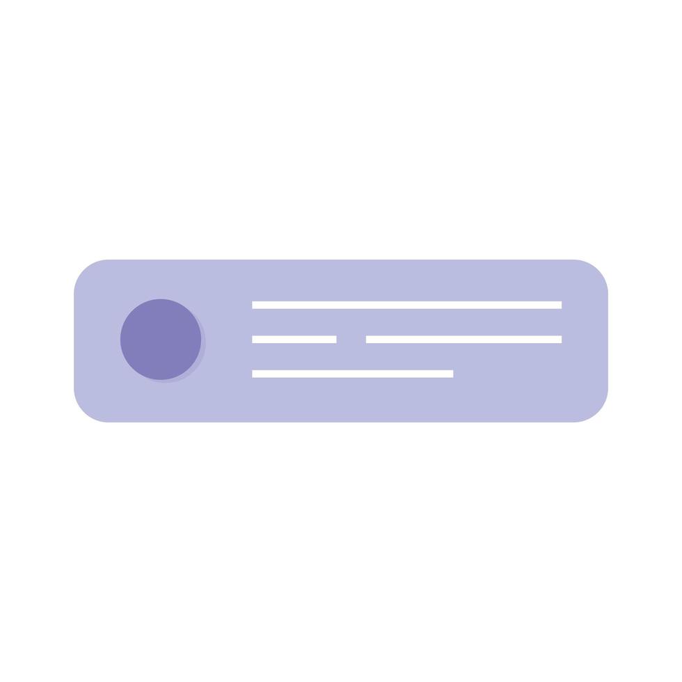 web search bar vector