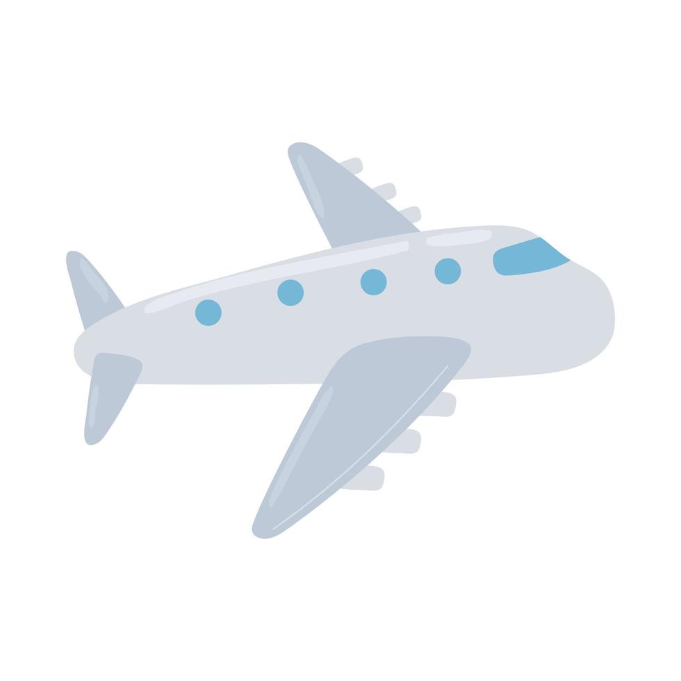 plane cartoon icon vector