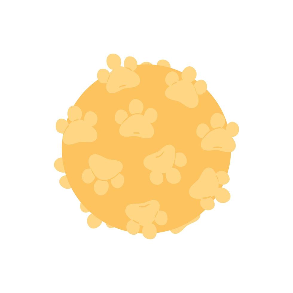 toy ball for pet vector
