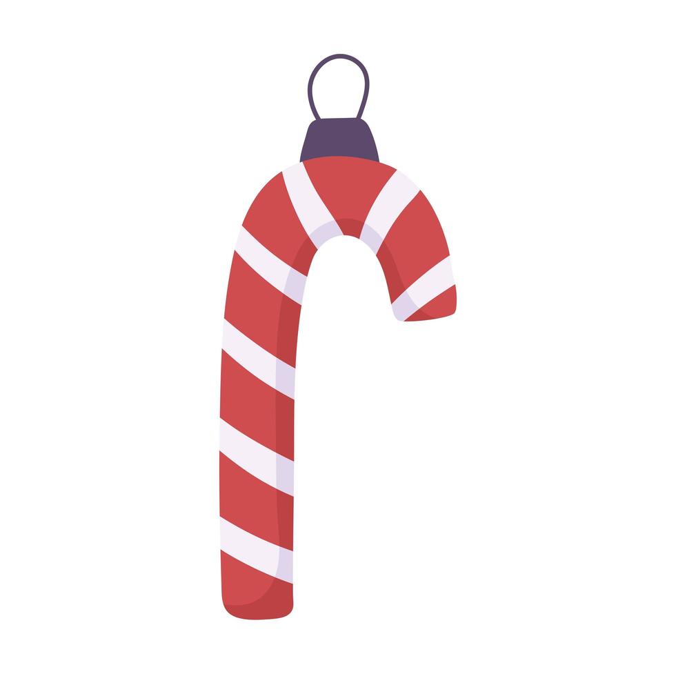 christmas candy stick vector