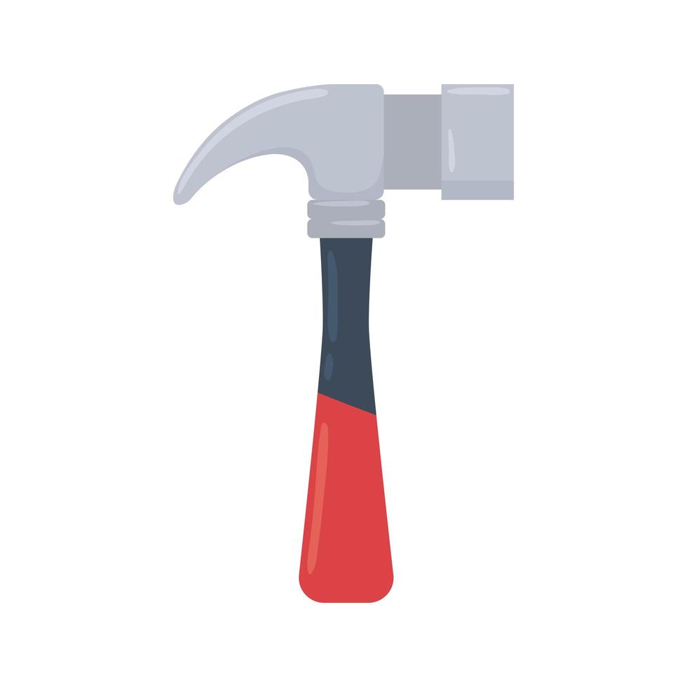hammer tool icon vector