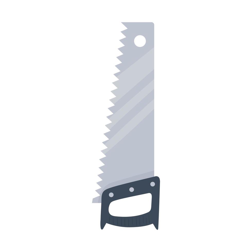 saw tool icon vector