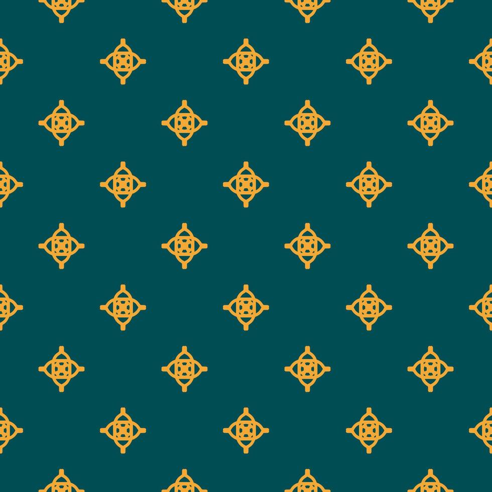pattern design with ornament motif vector