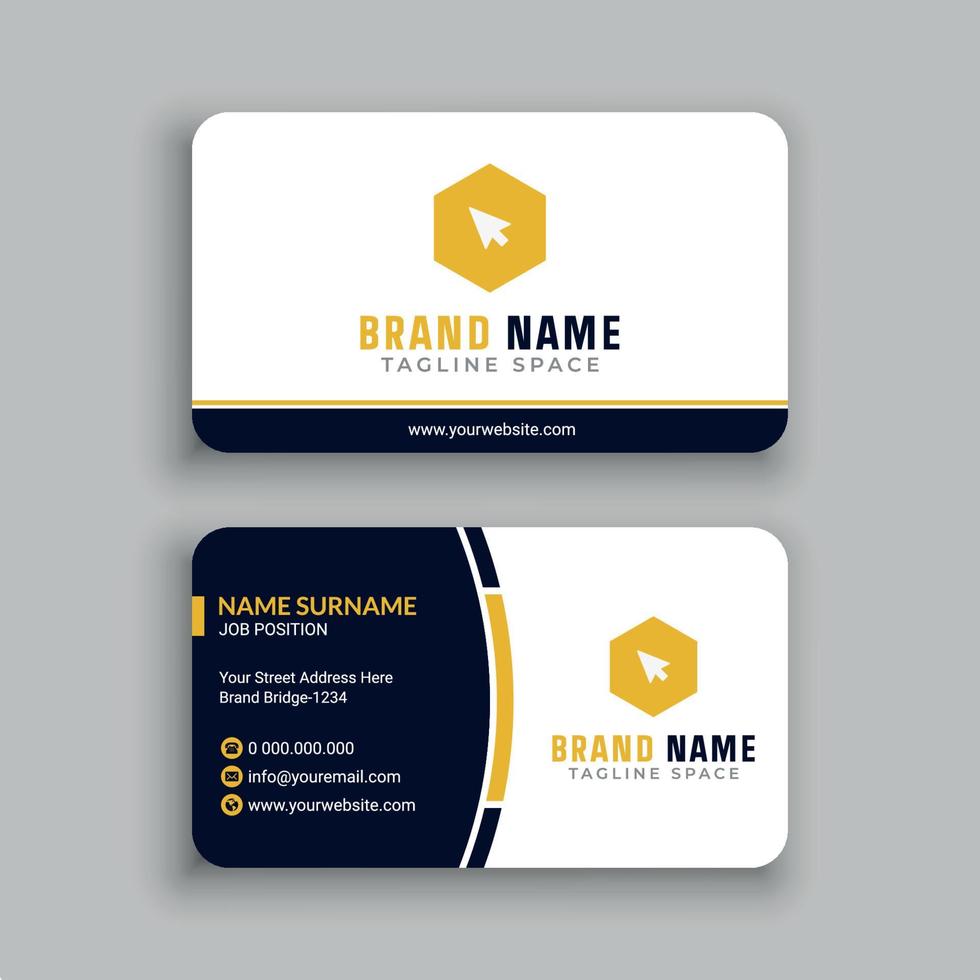 Business card design templates vector