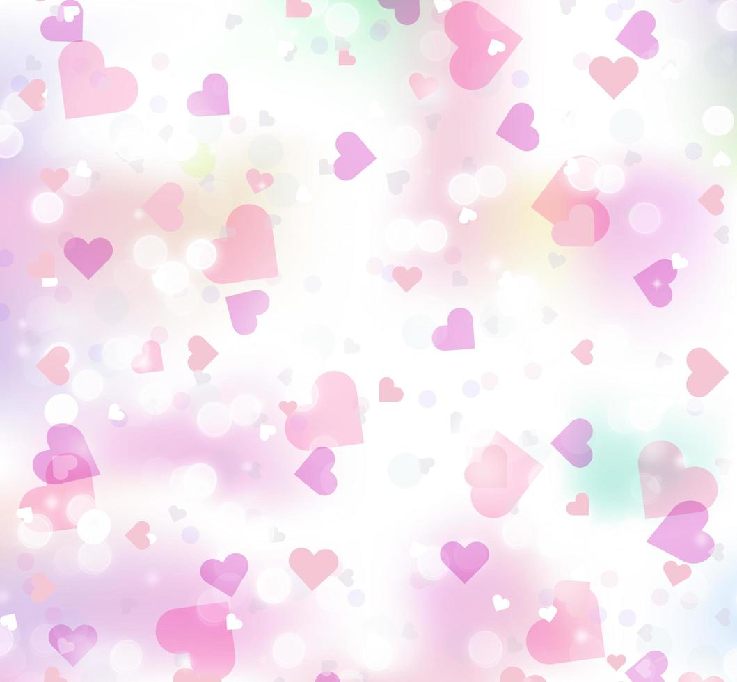 Bokeh Valentines Background Digital Paper wallpaper photo