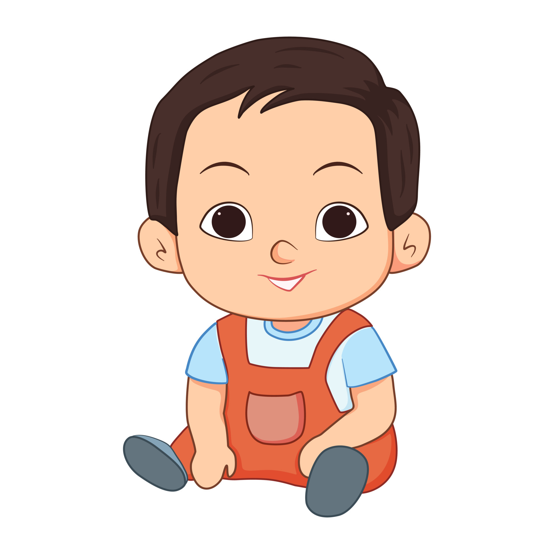 a clipart boy