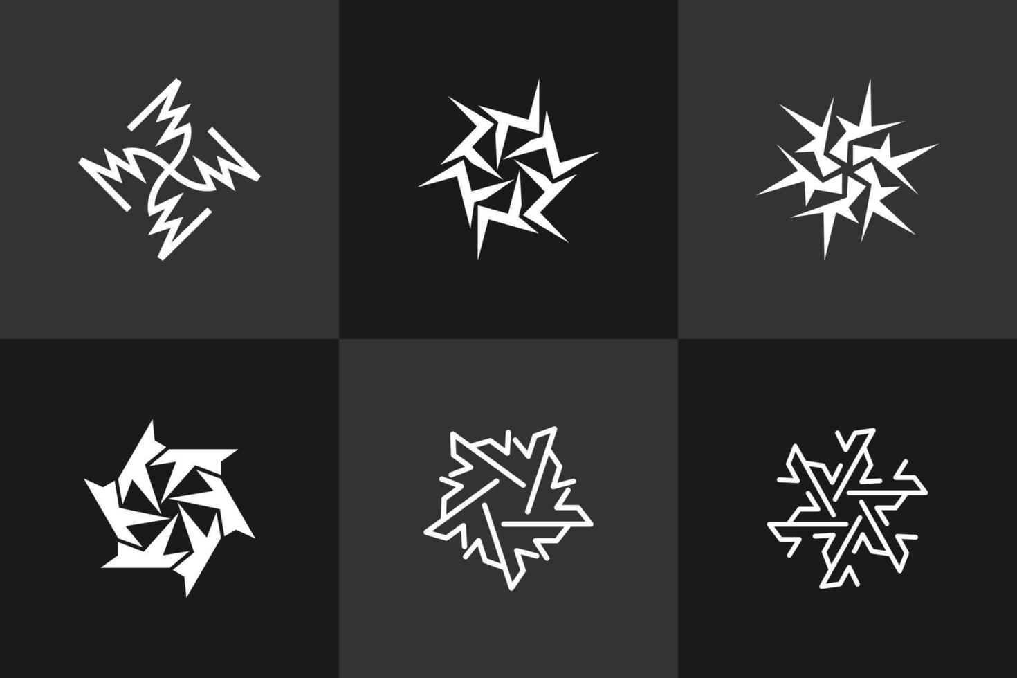 Various Artistic Logo Collection. Suitable for Company or Just Social Media Logo vector