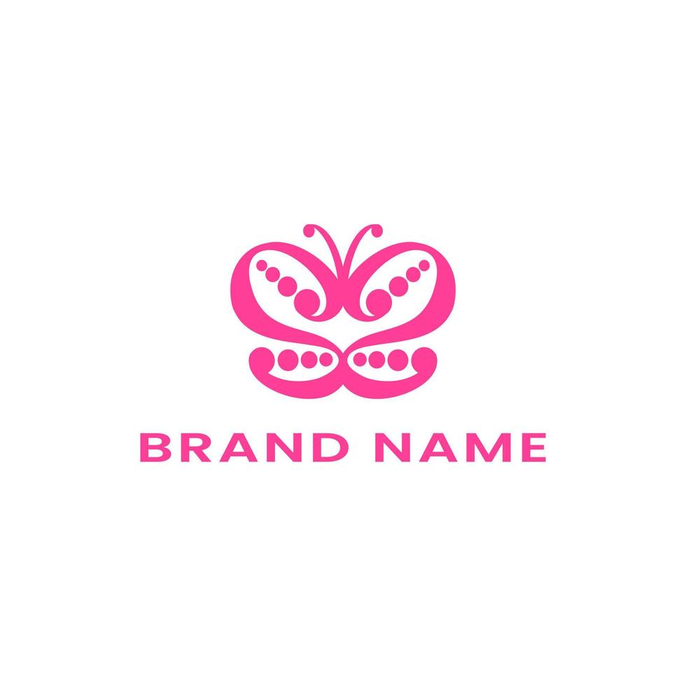 Butterfly initial S logo Design Vector