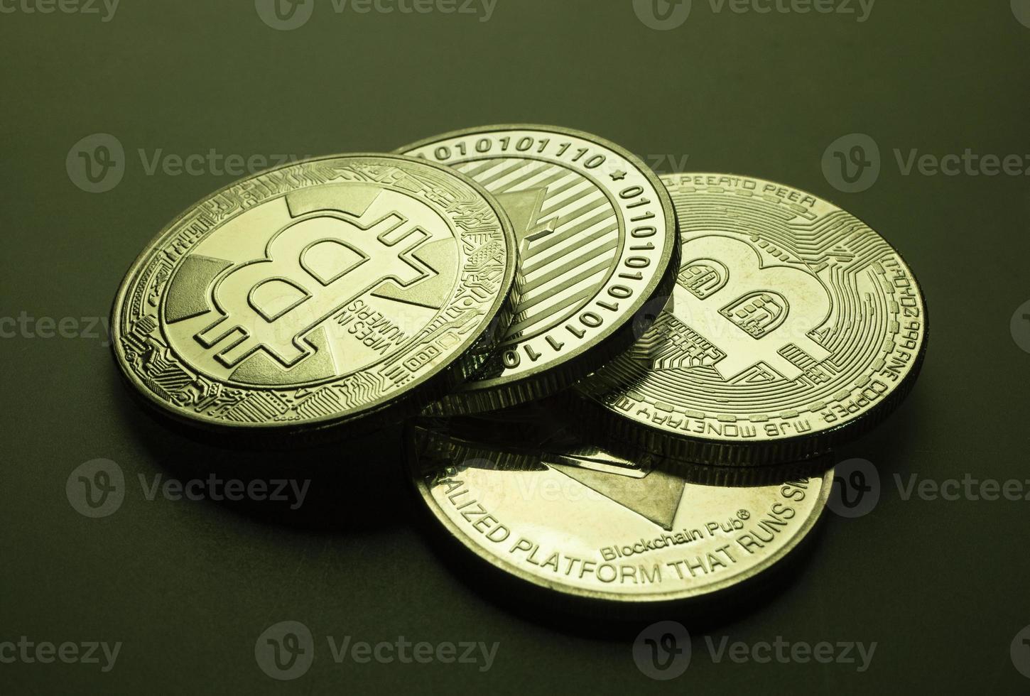 Various type of Cryptocurrency photo