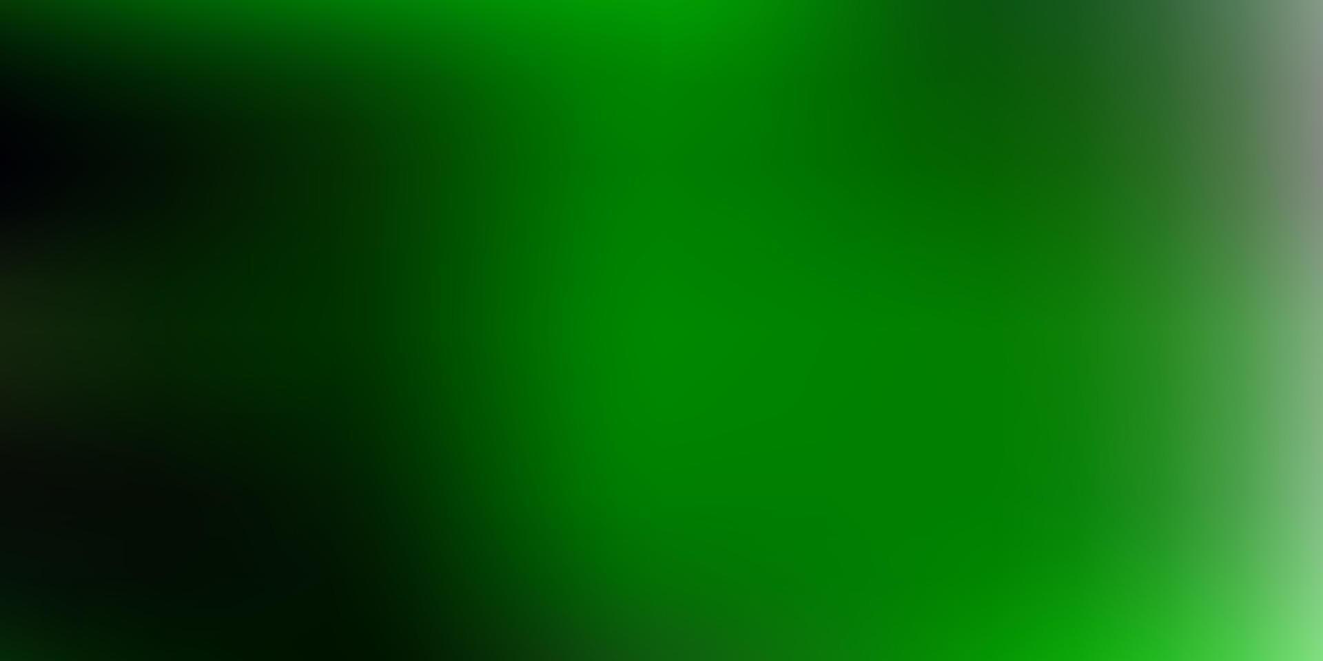 patrón de desenfoque abstracto de vector verde claro.