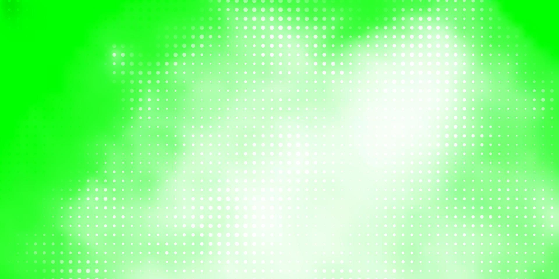 Light Green vector texture with disks.