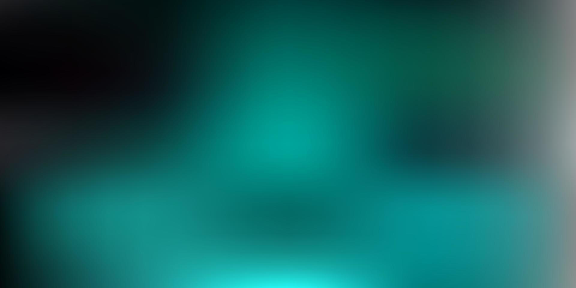 Dark green vector gradient blur texture.