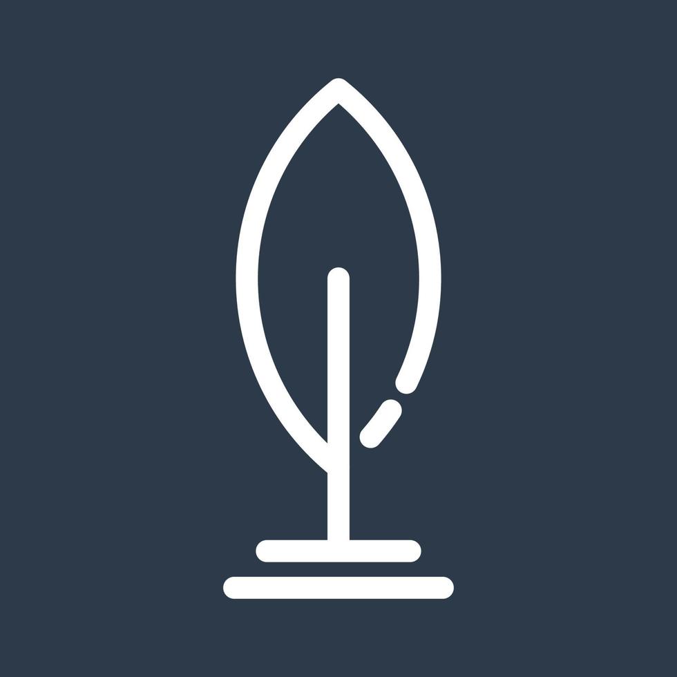 Leaf icon logo template, used for environment and plants. vector