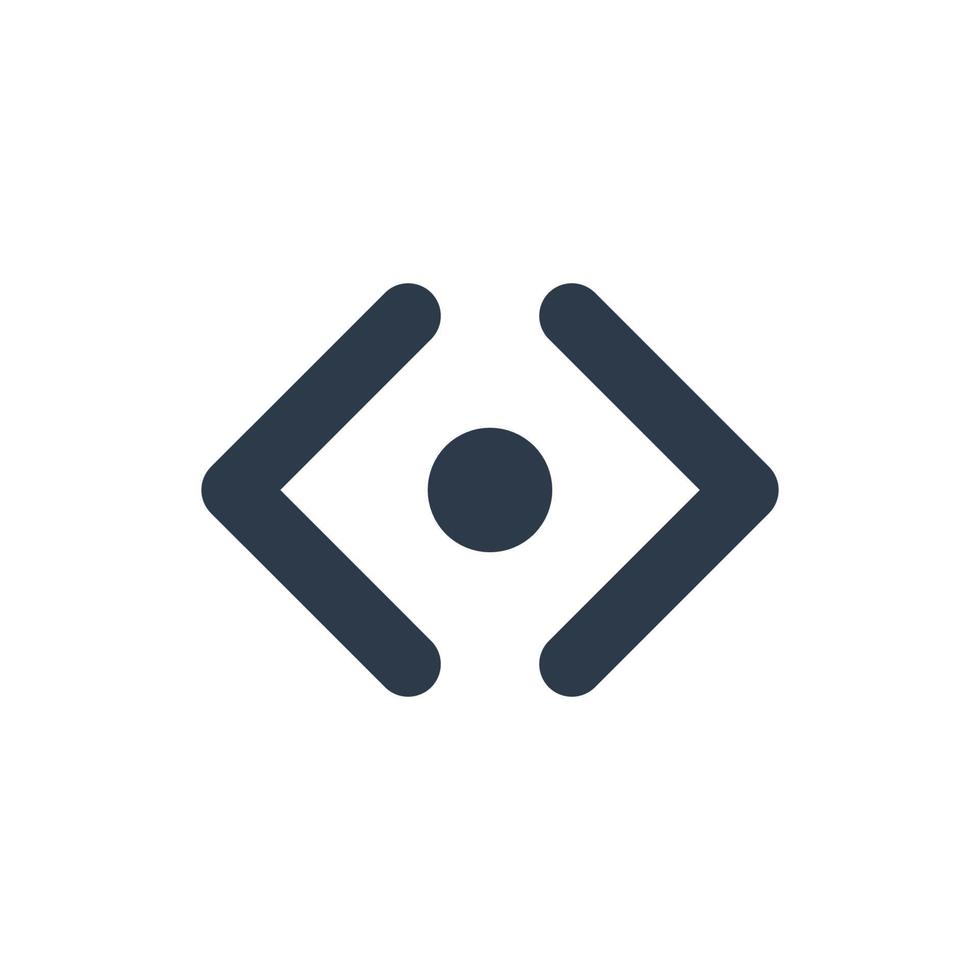 Line art arrow icon, used for direction. vector