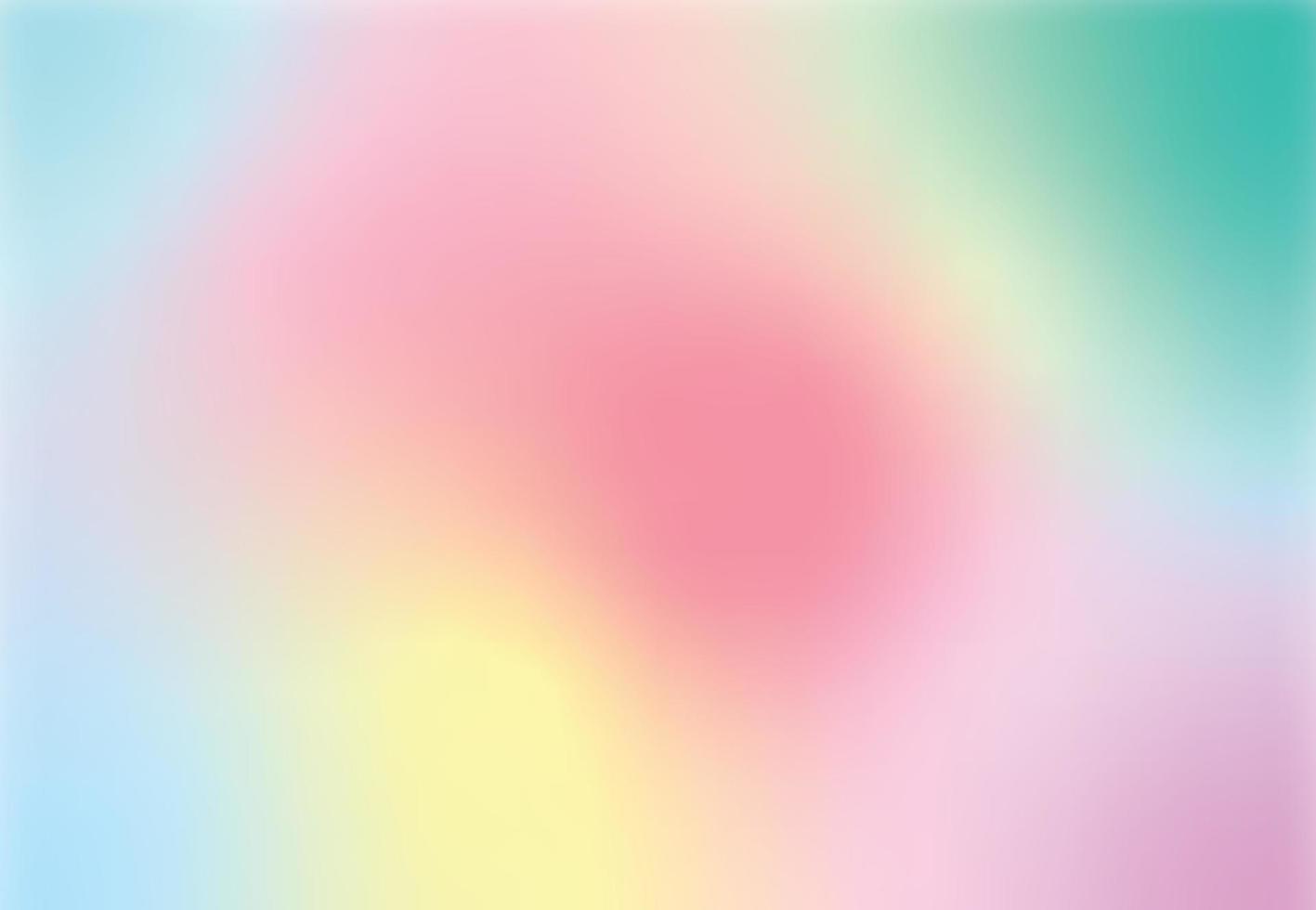 diseño de colores de fondo de malla de degradado borroso pastel abstracto. colorido para plantilla de banner. ilustración vectorial vector