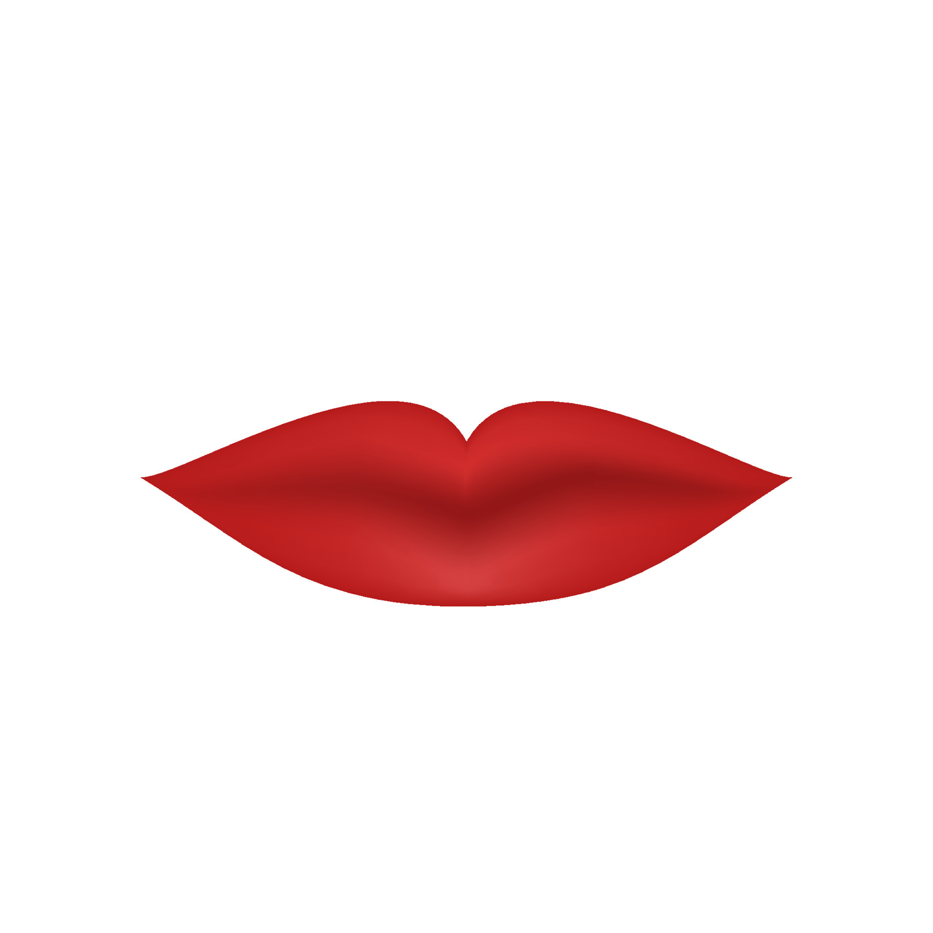 labios sexy rojos realistas aislados sobre fondo blanco. icono de